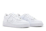 Nike Air Force 1 LE GS 'Triple White view 8