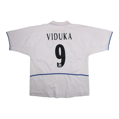 Leeds United 2002-03 Home Shirt (#9 VIDUKA)