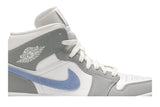Wmns Air Jordan 1 Mid 'Wolf Grey Aluminum' view 2