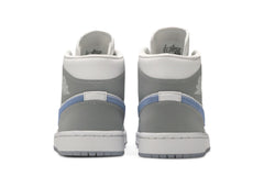 Wmns Air Jordan 1 Mid 'Wolf Grey Aluminum' view 6