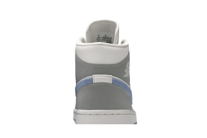 Wmns Air Jordan 1 Mid 'Wolf Grey Aluminum'