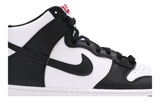 Nike Dunk High Black White view 2