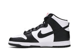 Nike Dunk High Black White view 3