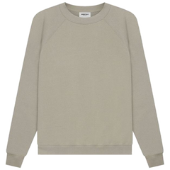 Fear of God Essentials Pull-Over Crewneck 'Moss' view 1