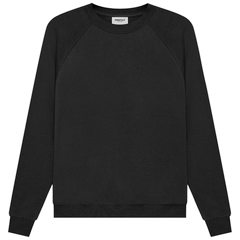 Fear of God Essentials Pull-Over Crewneck 'Black' view 1