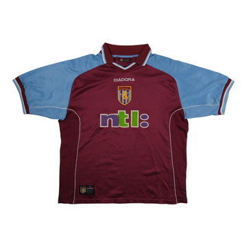 Aston Villa 2000-01 Home Shirt