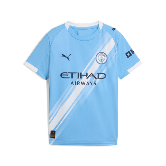 Manchester City PUMA Youth Home Shirt 25/26