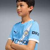 Manchester City PUMA Youth Home Shirt 25/26 view 4