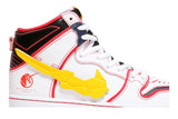 Gundam x Nike Dunk High SB 'Project Unicorn - RX-0' view 2