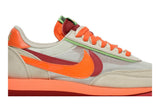 sacai x Clot x Nike LDWaffle 'Net Orange Blaze' view 2