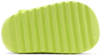 Adidas — Yeezy Slides Infants 'Glow Green' (image 5 of 9)