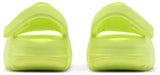 Yeezy Slides Infants 'Glow Green' view 7