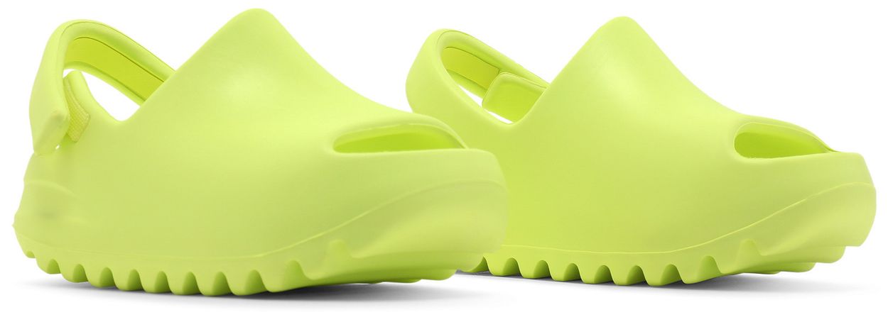 Adidas — Yeezy Slides Infants 'Glow Green' (image 9 of 9)