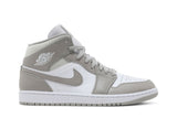Air Jordan 1 Mid 'College Grey' view 1