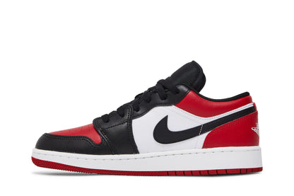 Air Jordan 1 Low GS 'Bred Toe'