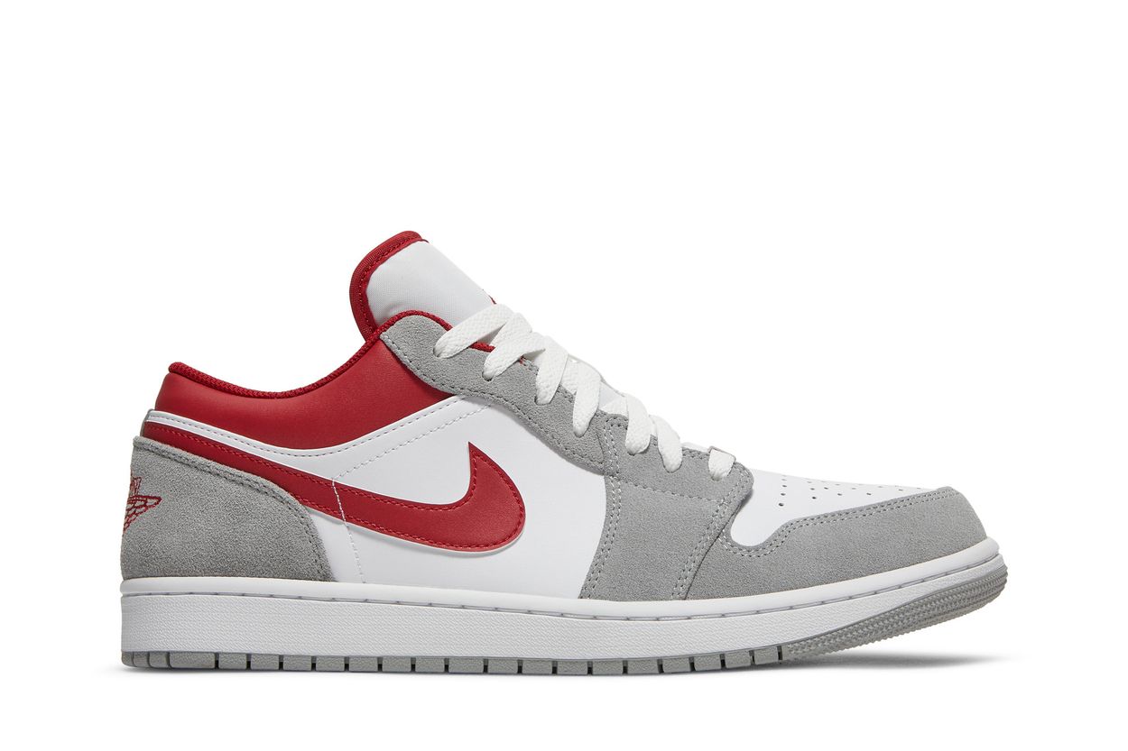 Air Jordan 1 Low SE 'Light Smoke Grey Gym Red'