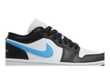 Wmns Air Jordan 1 Low Black University Blue view 2