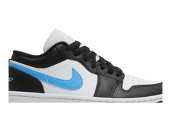 Wmns Air Jordan 1 Low Black University Blue view 2