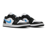 Wmns Air Jordan 1 Low Black University Blue view 8