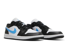Wmns Air Jordan 1 Low Black University Blue view 8