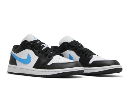 Wmns Air Jordan 1 Low Black University Blue