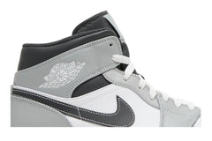 Air Jordan 1 Mid 'Light Smoke Grey' view 2