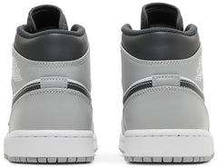 Air Jordan 1 Mid 'Light Smoke Grey Anthracite' view 7