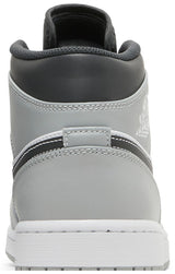 Air Jordan 1 Mid 'Light Smoke Grey Anthracite' view 8