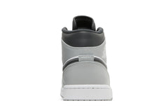 Air Jordan 1 Mid 'Light Smoke Grey' view 7