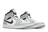 Air Jordan 1 Mid 'Light Smoke Grey' view 8