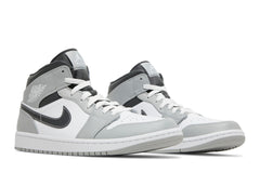 Air Jordan 1 Mid 'Light Smoke Grey' view 8