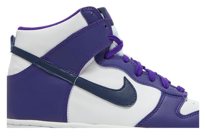 Nike Dunk High GS White Midnight Navy
