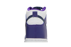 Nike Dunk High GS White Midnight Navy view 7