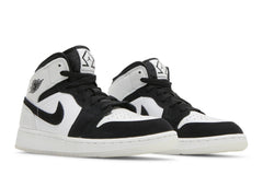 Air Jordan 1 Mid SE GS 'Diamond' view 8
