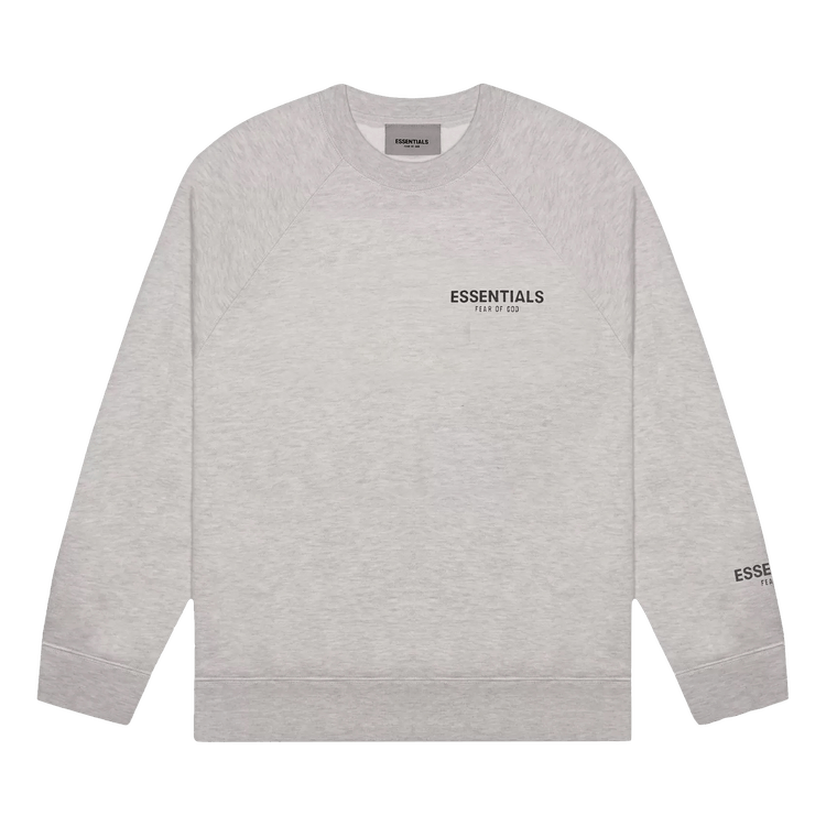 Fear of God Essentials Crewneck Sweatshirt 'Dark Heather Oatmeal'