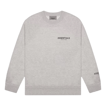 Fear of God Essentials Crewneck Sweatshirt 'Dark Heather Oatmeal'