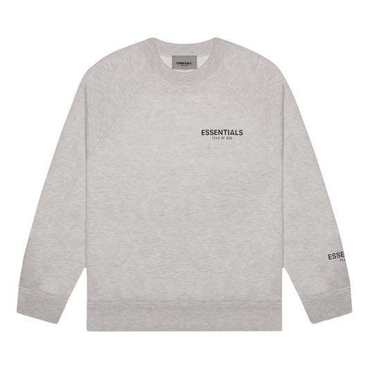 Fear of God Essentials Crewneck Sweatshirt 'Dark Heather Oatmeal'