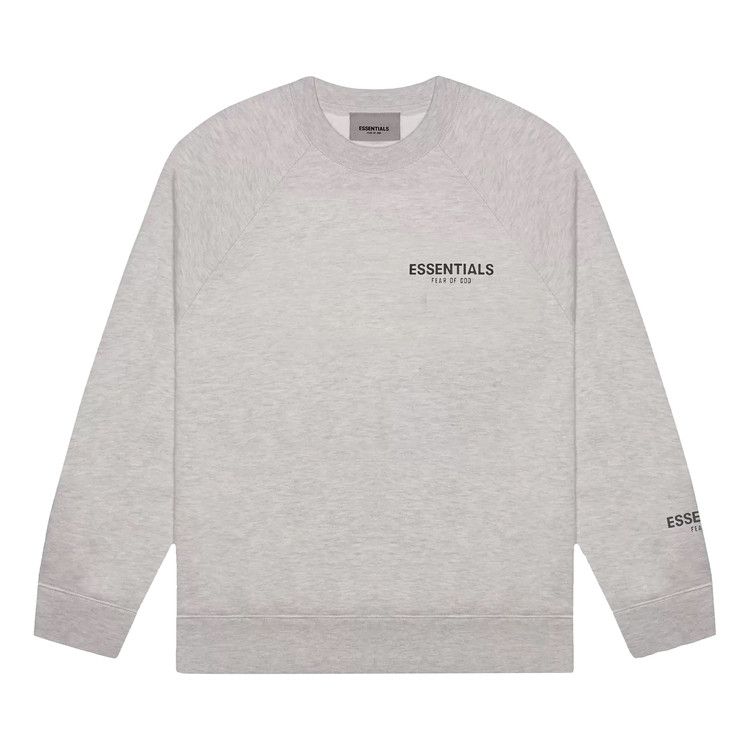 Fear of God Essentials Crewneck Sweatshirt 'Dark Heather Oatmeal'