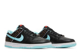 Nike Dunk Low SE 'Barber Shop - Black' view 8