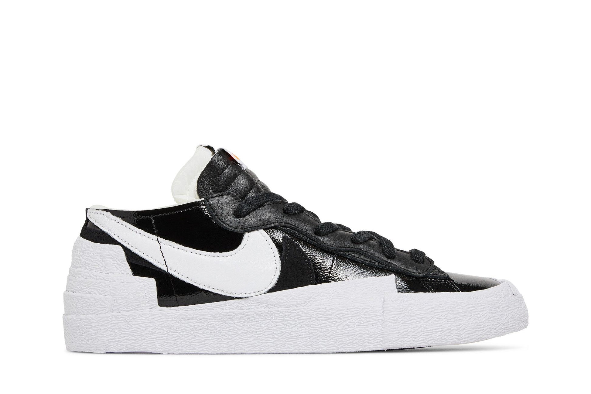 sacai x Nike Blazer Low 'Black Patent' (image 2 of 8)