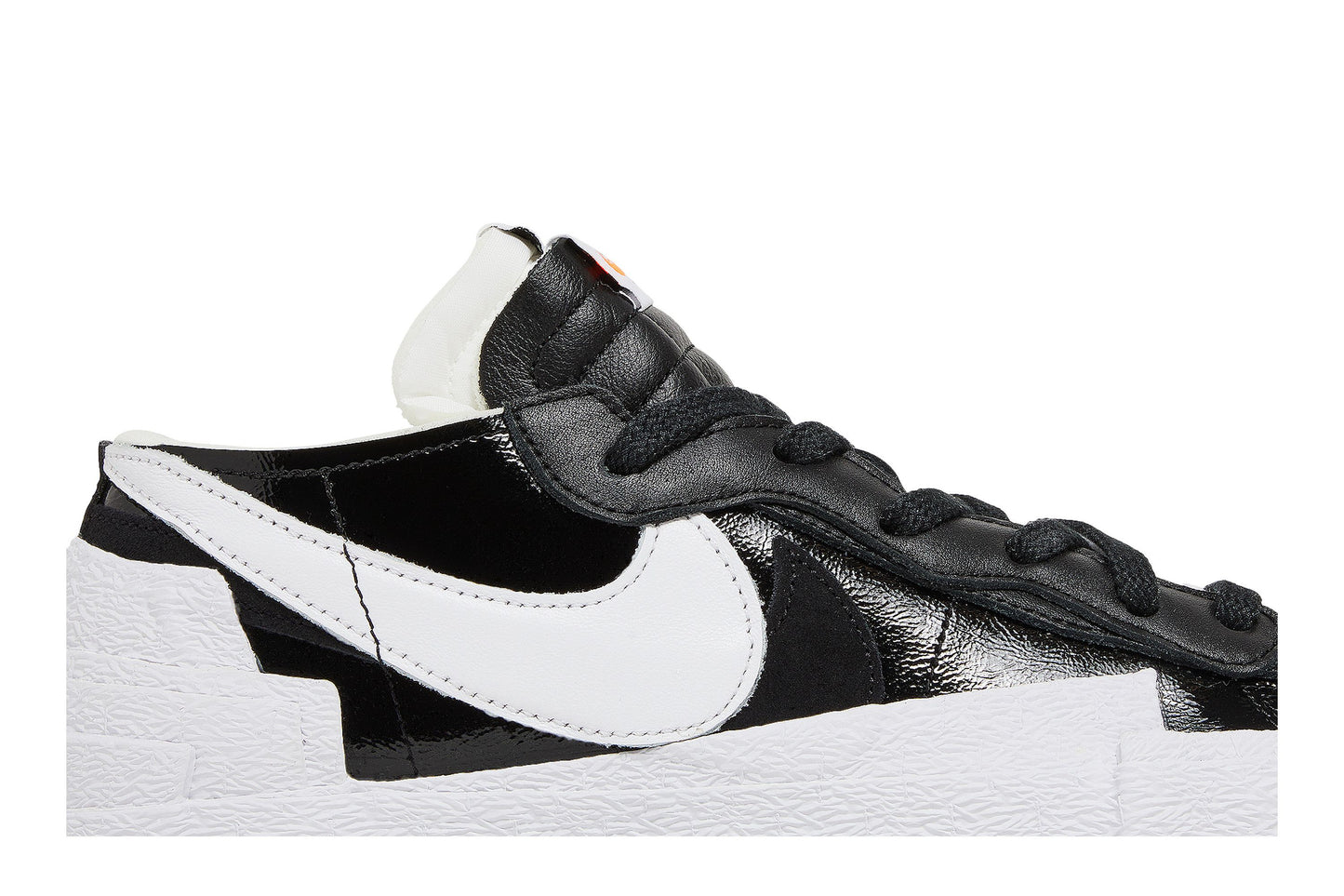 sacai x Nike Blazer Low 'Black Patent' (image 3 of 8)