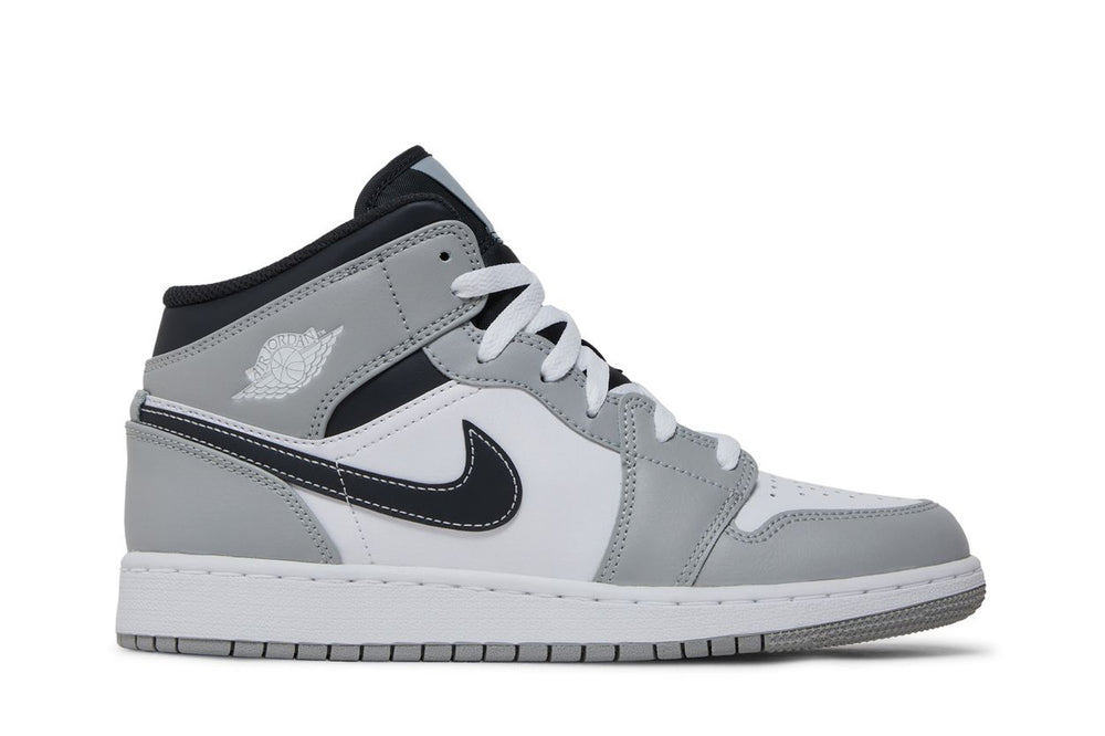 Air Jordan 1 Mid GS 'Light Smoke Grey'