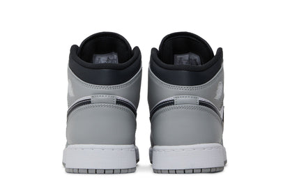 Air Jordan 1 Mid GS 'Light Smoke Grey'