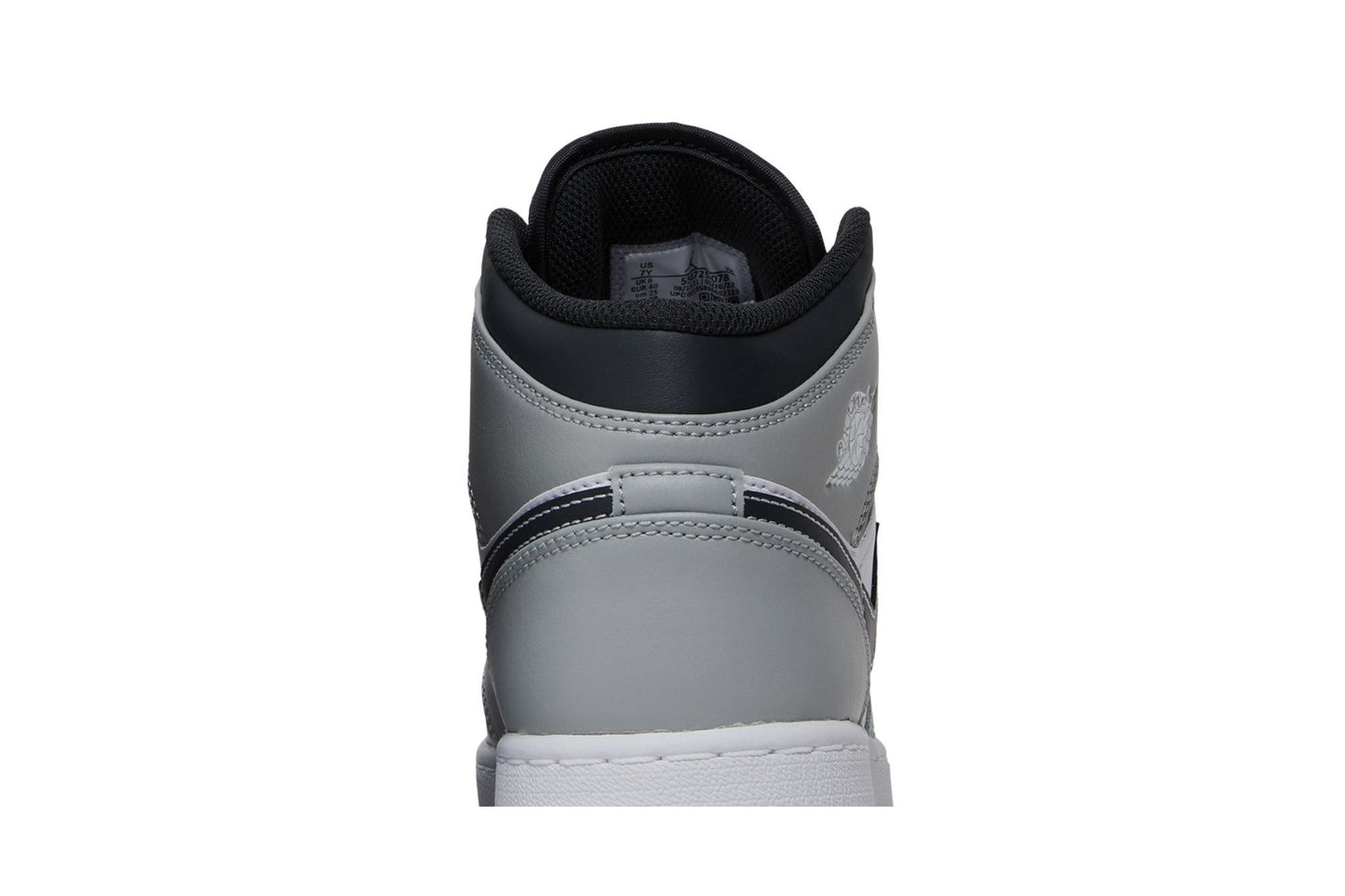 Air Jordan 1 Mid GS 'Light Smoke Grey'