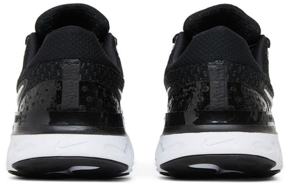 Nike React Infinity Run Flyknit 3 'Black White' (image 6 of 8)