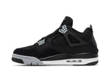 Air Jordan 4 Retro SE 'Black Canvas' view 3