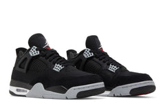 Air Jordan 4 Retro SE 'Black Canvas' view 8