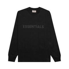 Fear of God Essentials Long-Sleeve Tee 'Strech Limo' view 1