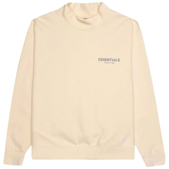 Fear of God Essentials Pullover Mockneck 'Buttercream' view 1