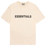 Fear of God Essentials Short-Sleeve Tee 'Buttercream' view 1